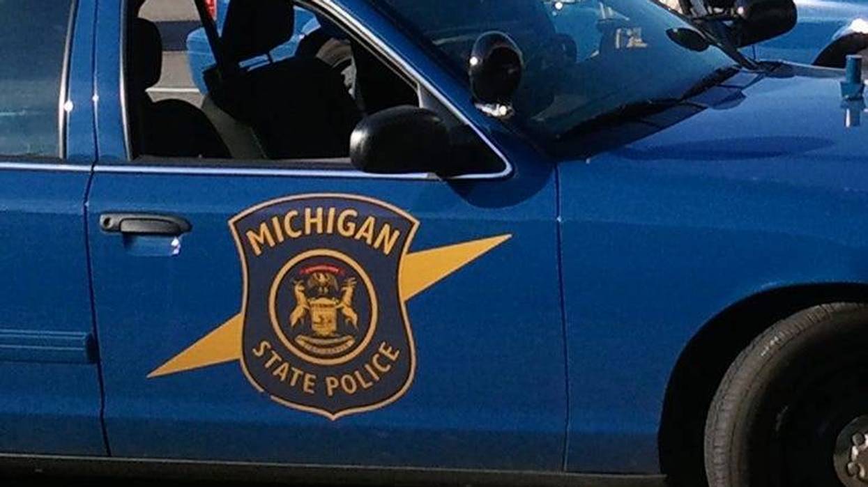 Michigan State Police car