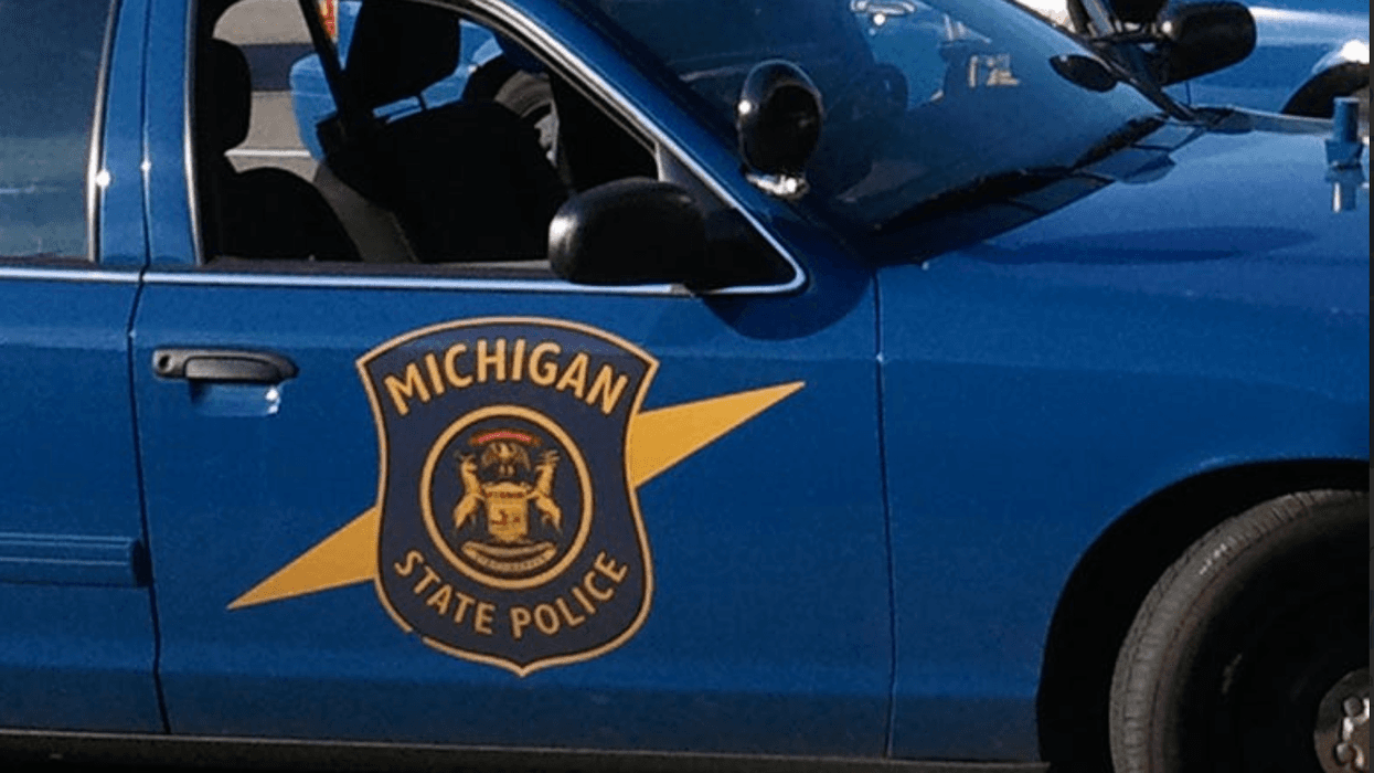 Michigan State Police patrol car