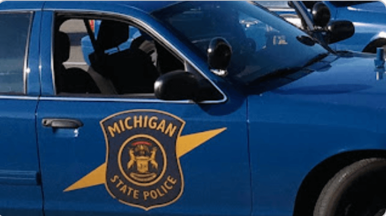 Michigan State Police patrol car