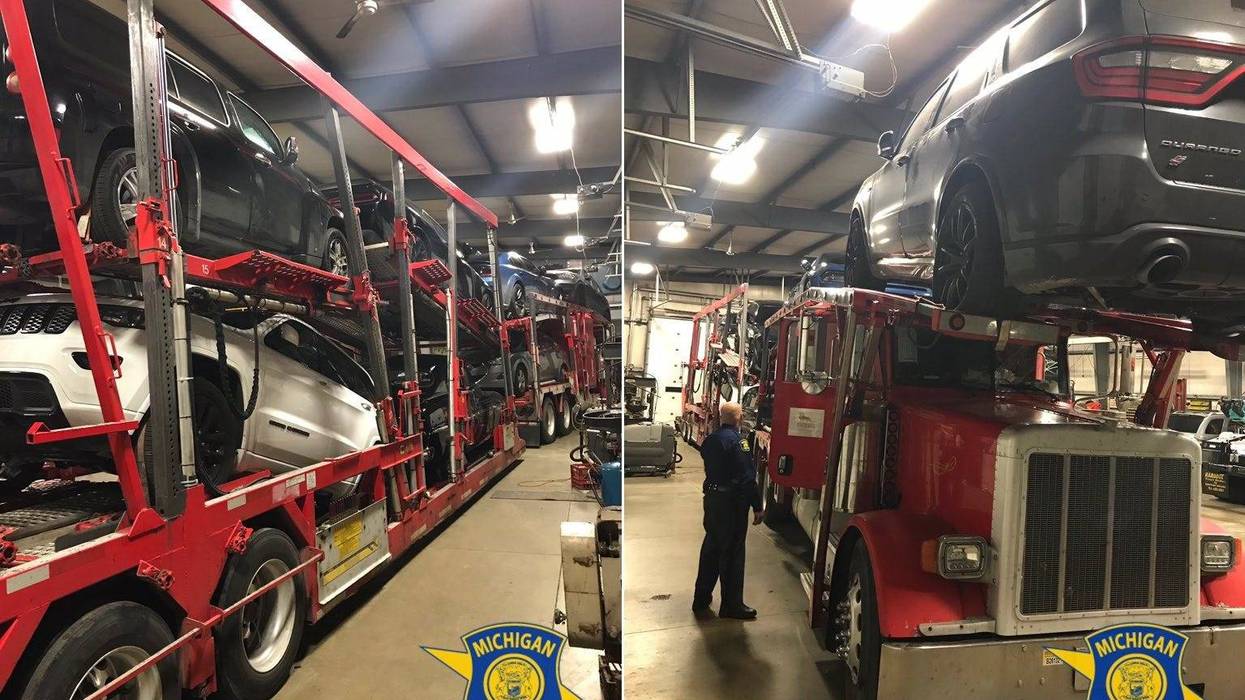 Michigan State Police recover stolen vehicles