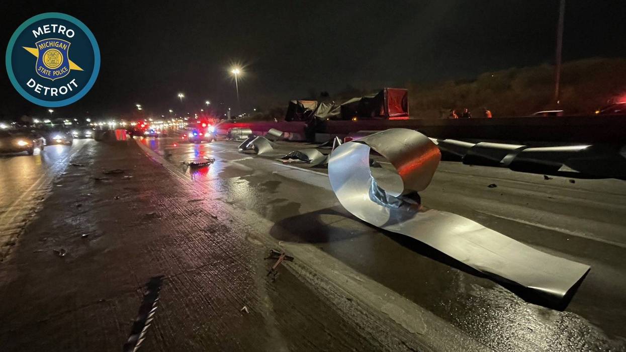 Michigan State Police said it best: "Hate to start the morning like this but…." a semi truck crash is causing major traffic troubles for drivers heading east, but especially going west on I-696 in Southfield Wednesday morning.