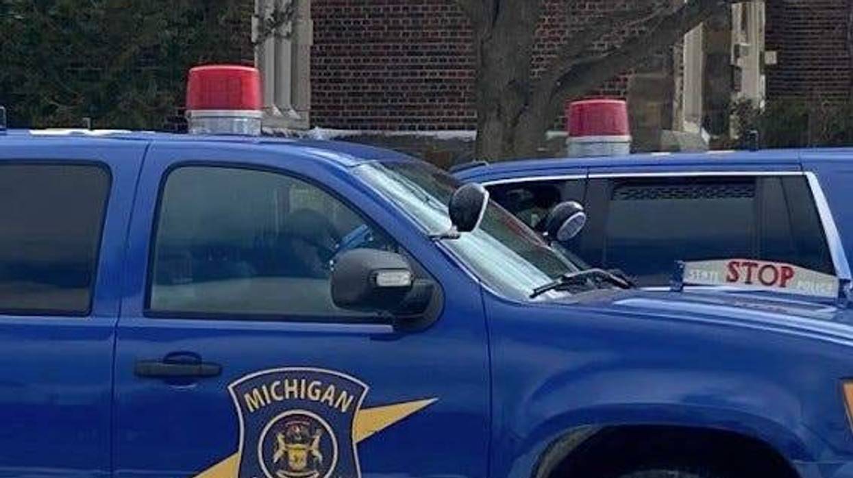 Michigan State Police SUV