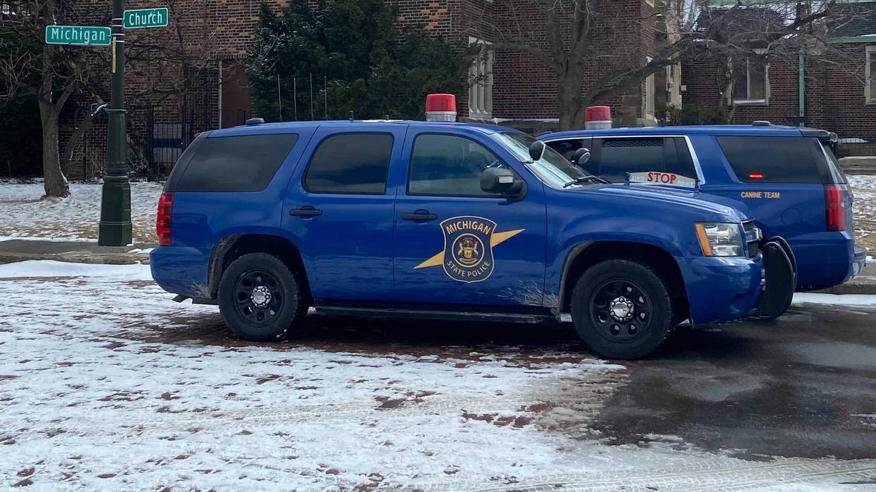 Michigan State Police SUVs