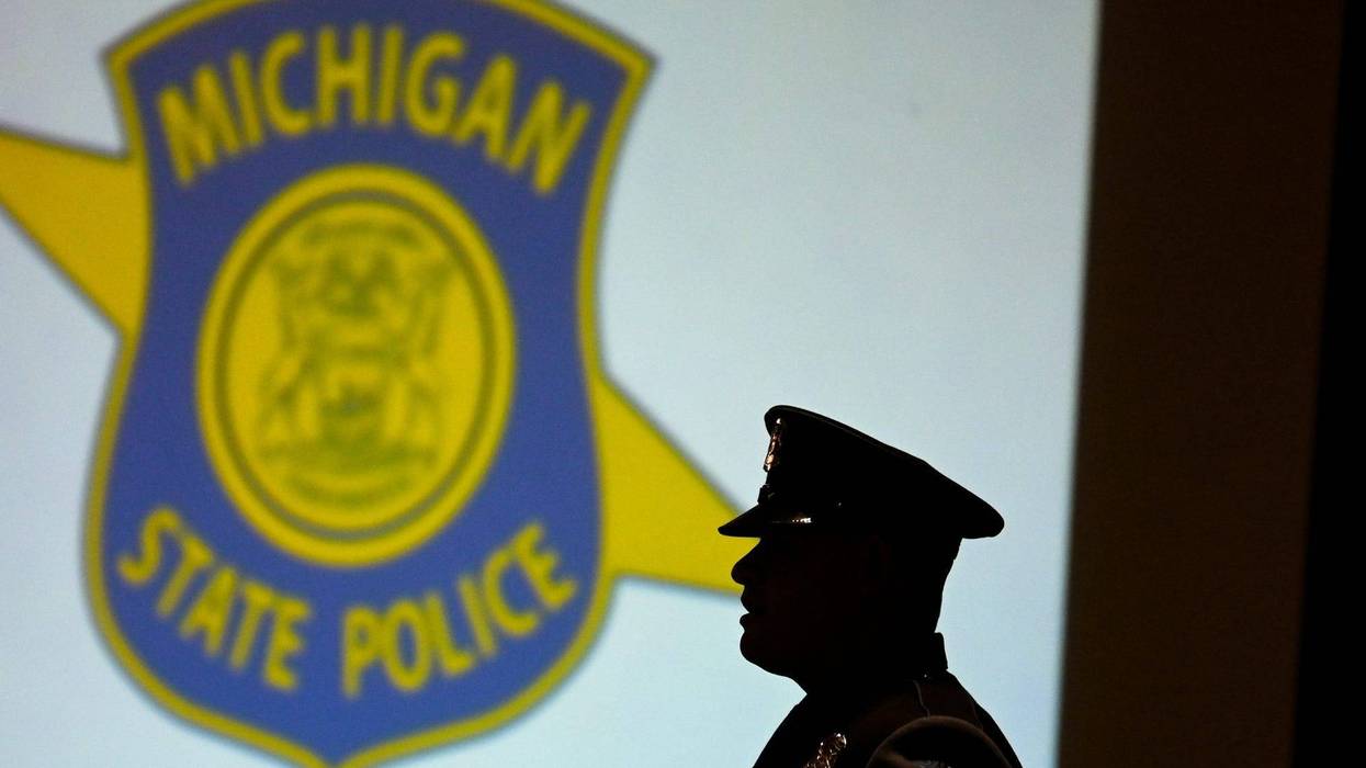 Michigan State Police trooper