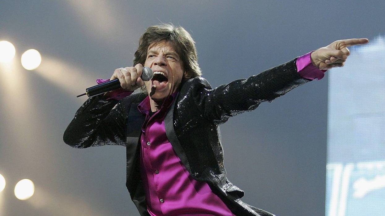 Mick Jagger of The Rolling Stones