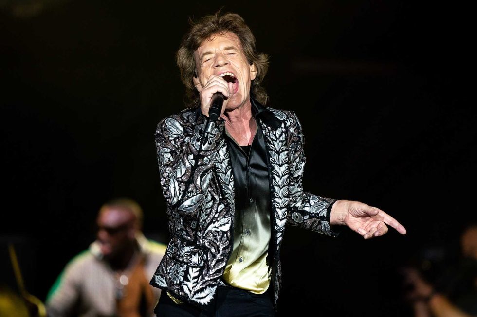 Another Mick Jagger-Man About Town Moment