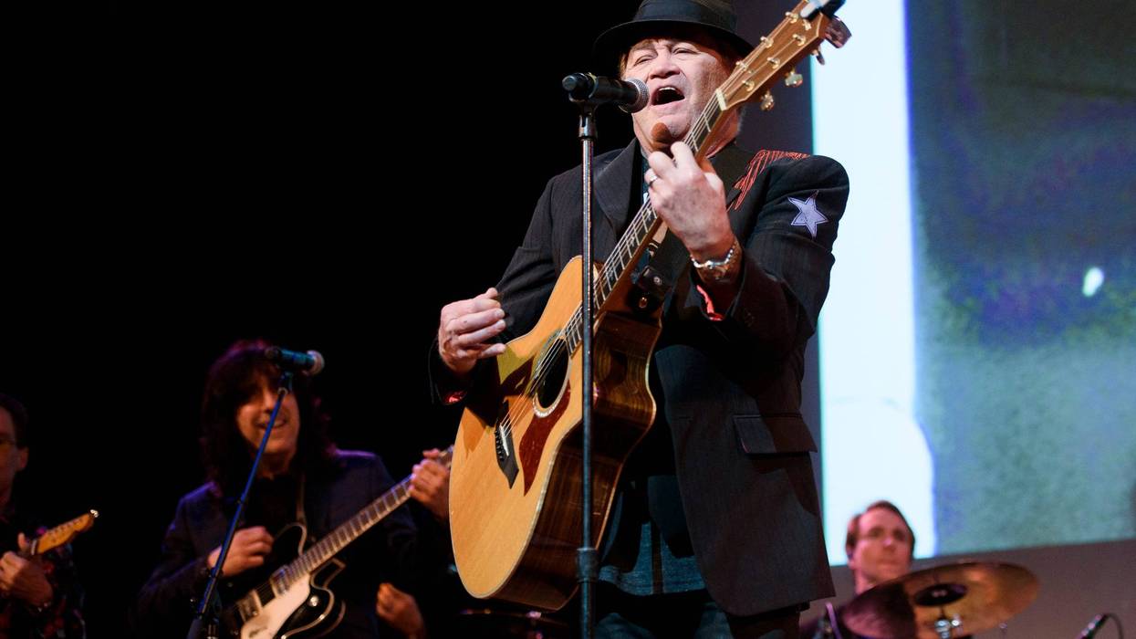 Mickey Dolenz of The Monkees performs live on stage at Town Hall on June 1, 2016 in New York City.