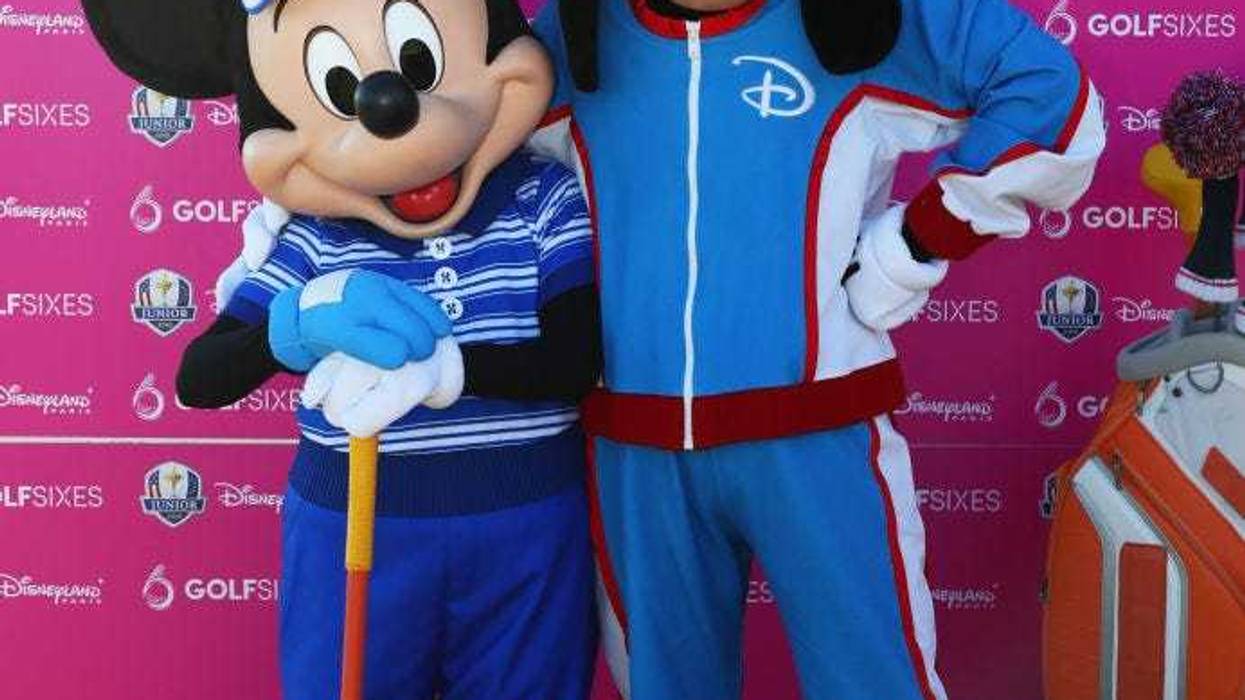 Mickey Mouse and Goofy