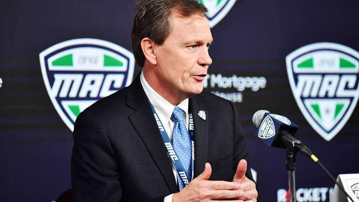 Mid-American Conference commissioner Jon Steinbrecher