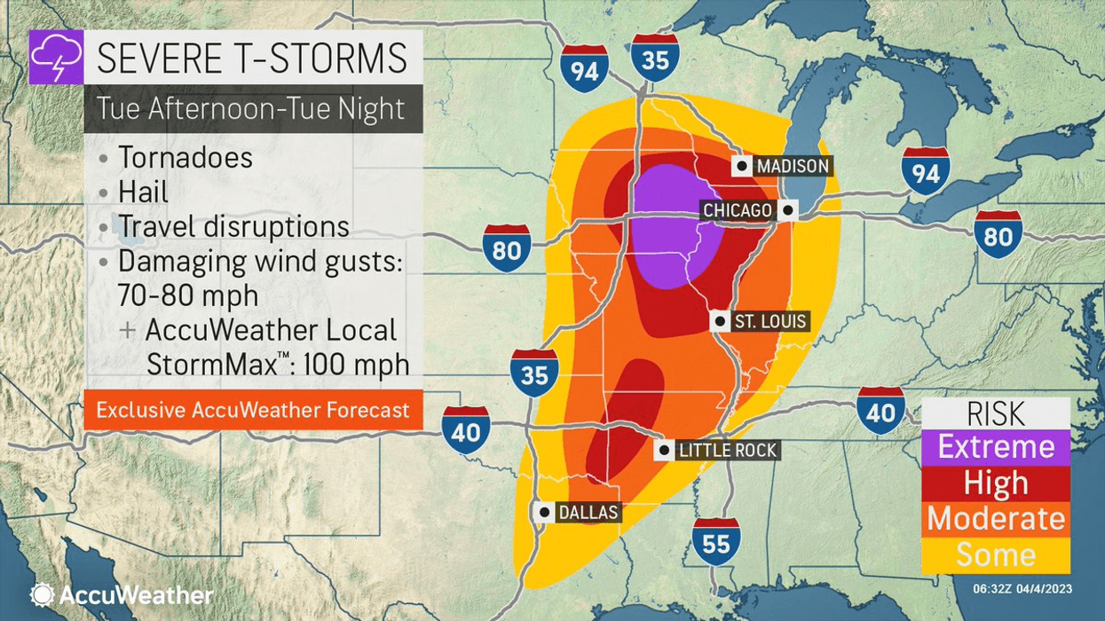 Mid US including Missouri and Illinois brace for more severe weather thunderstorms tornadoes