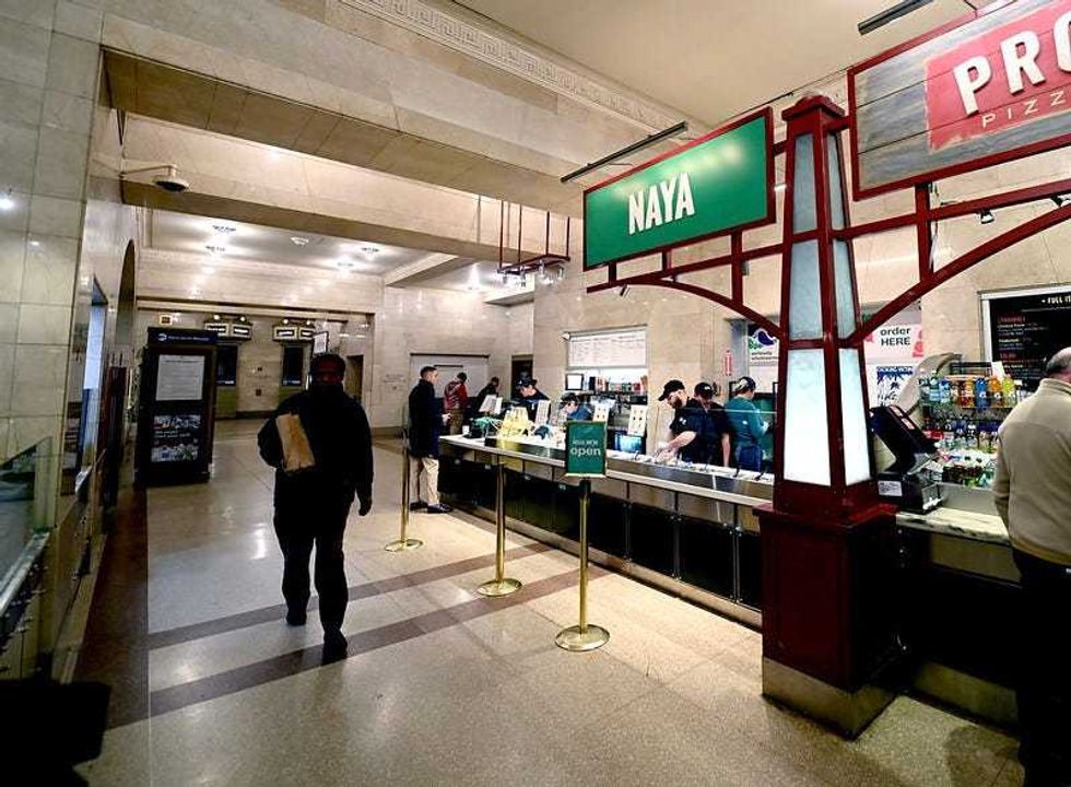 Middle Eastern restaurant NAYA joined Grand Central Terminal.