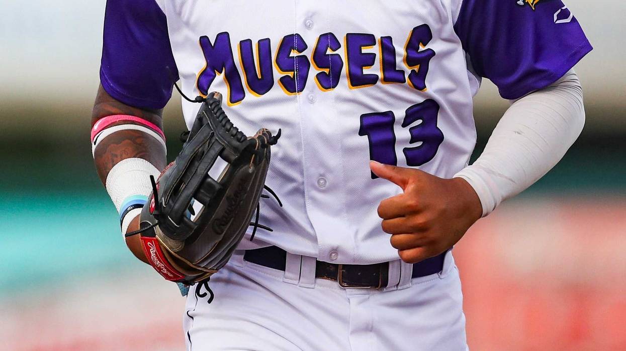Mighty Mussels catcher Derek Bender was released by club after the organization found he tipped pitches to opposing batters in a game.