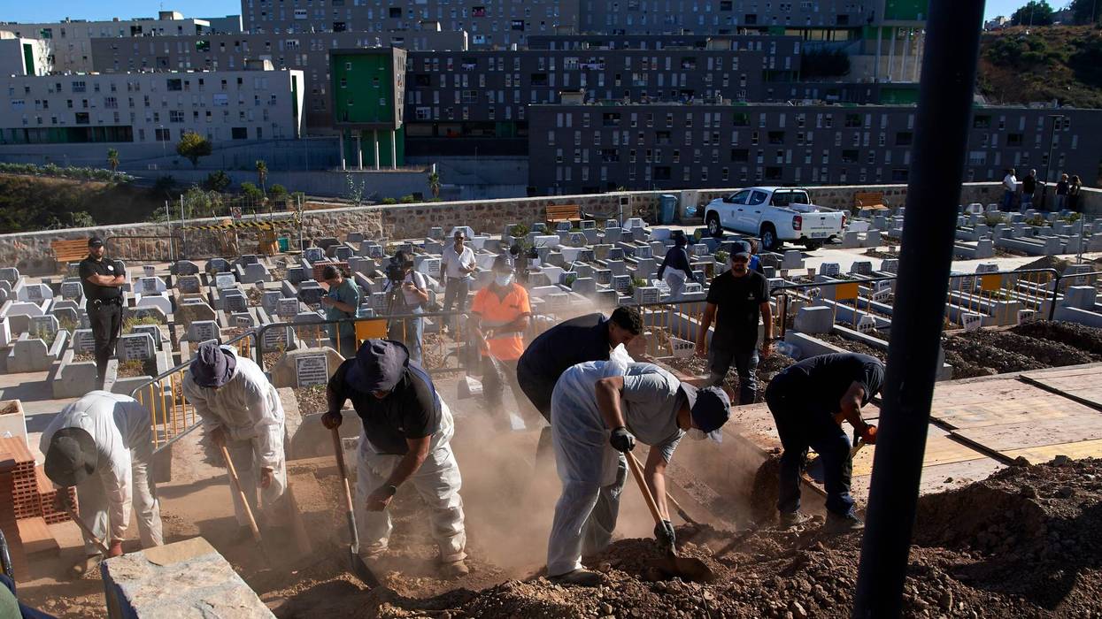 Migration Spain Ceuta Burials