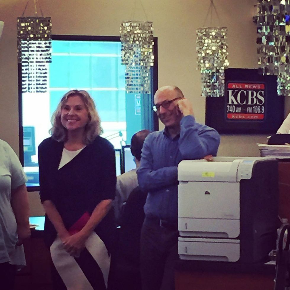 Mike and his wife, Janice, at their KCBS Retirement party on July 29th, 2016.