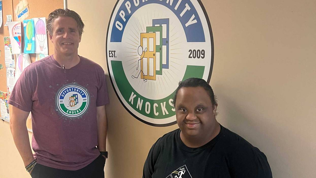 Mike Carmody and Sonya Taylor of Opportunity Knocks