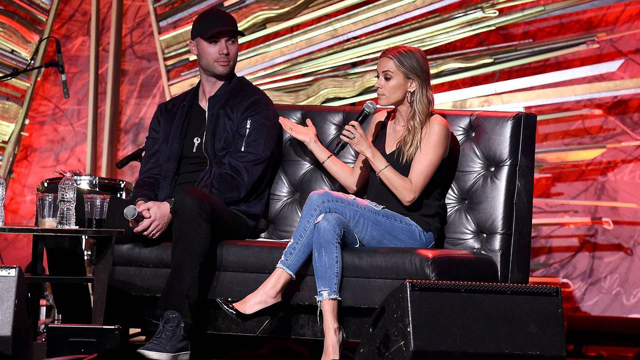 Mike Caussin and Jana Kramer