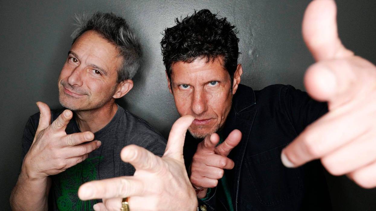 Mike D and Ad-Rock of the Beastie Boys