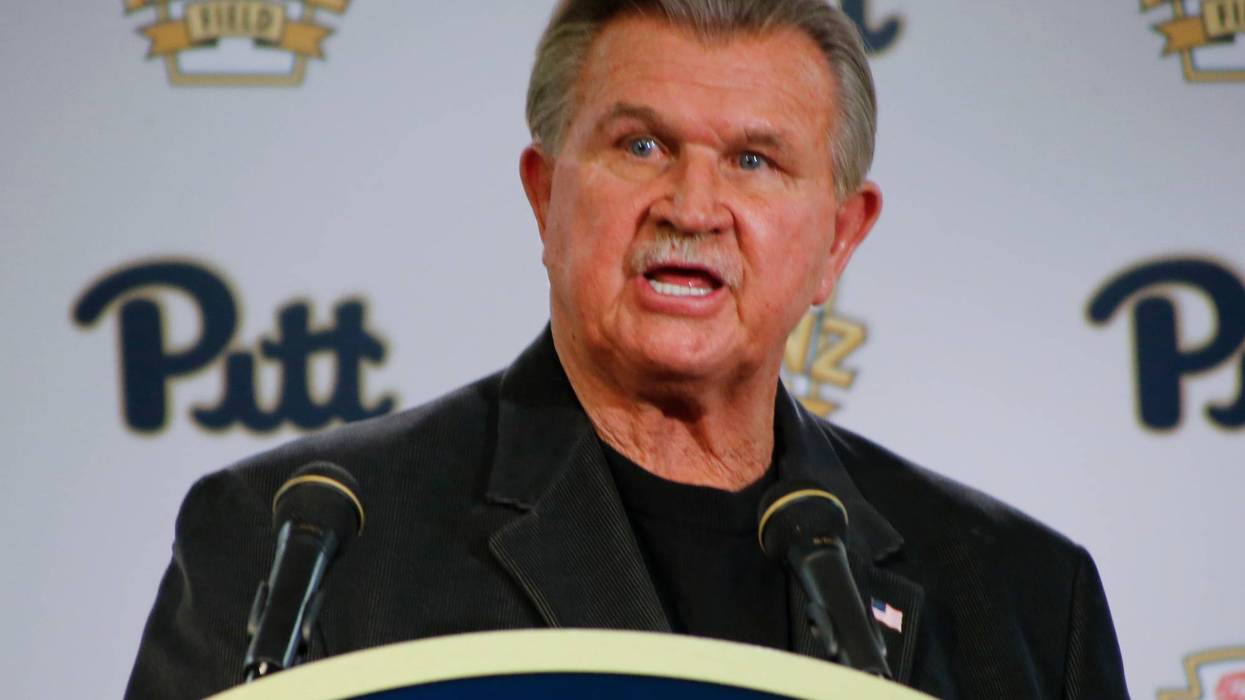 Mike Ditka Football