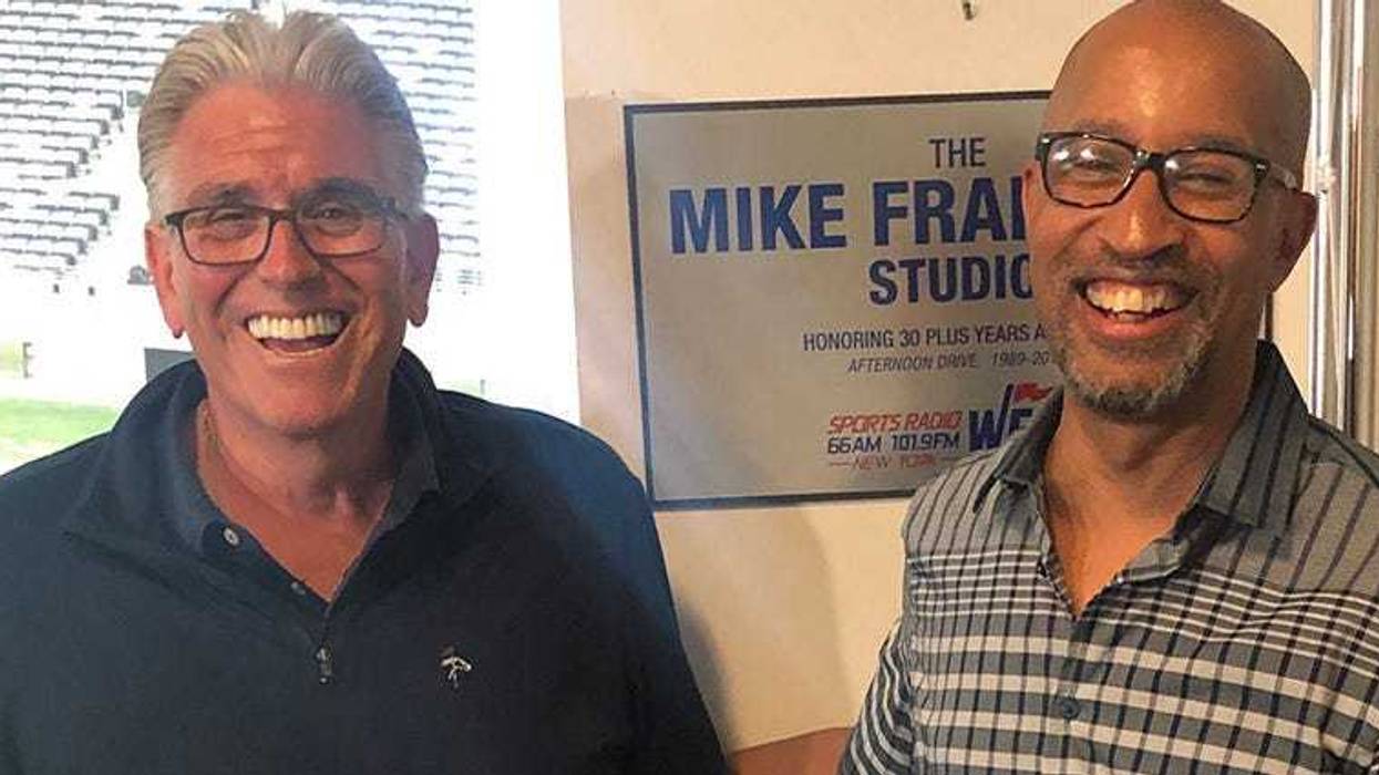 Mike Francesa and Tony Paige
