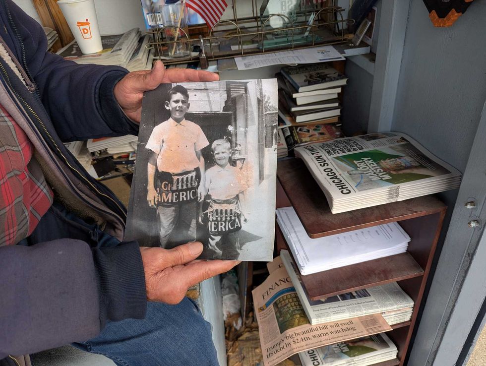 Mike Kaage says he started working at the family