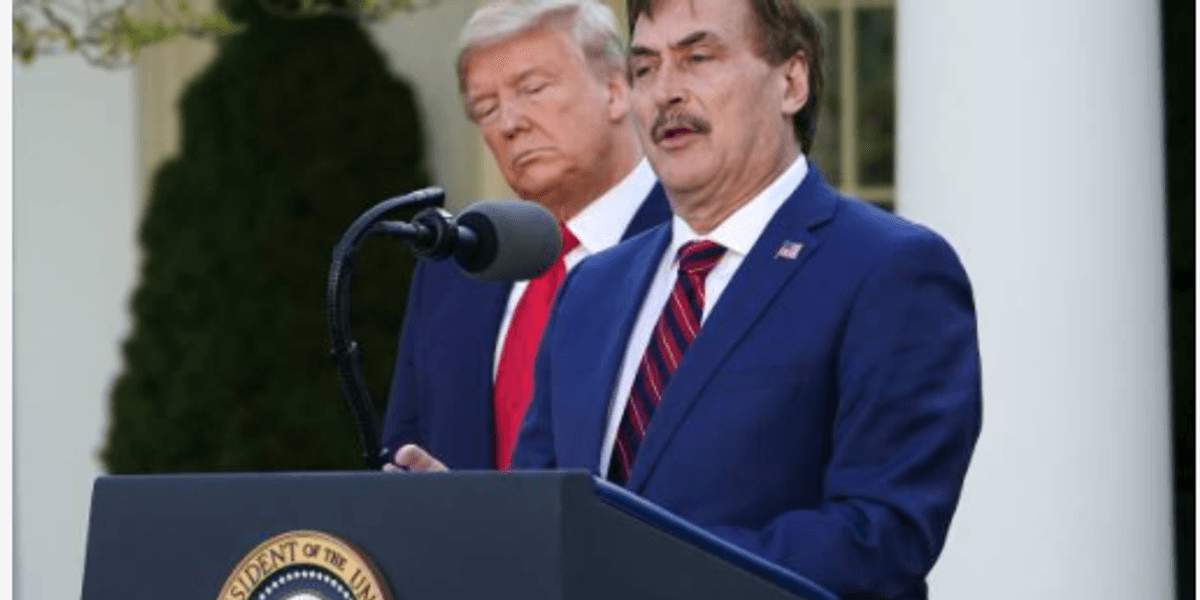 President Trump throws his support behind MyPillow founder Mike Lindell in Minnesota ...