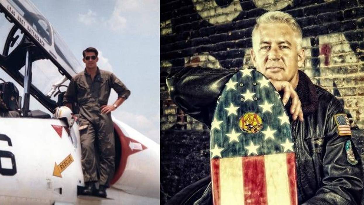 Mike Maloney former Navy fighter pilot and founder of KOTA Longboards