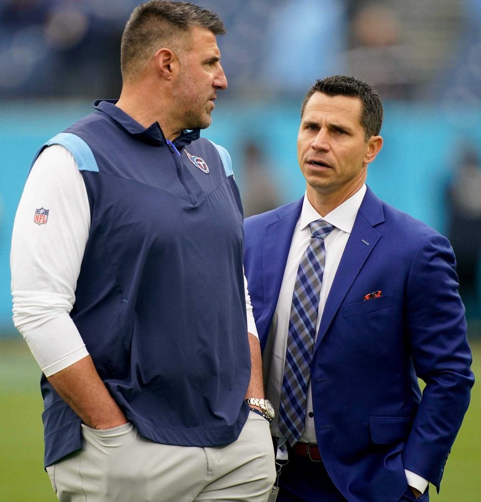 Mike Vrabel and Ryan Cowden