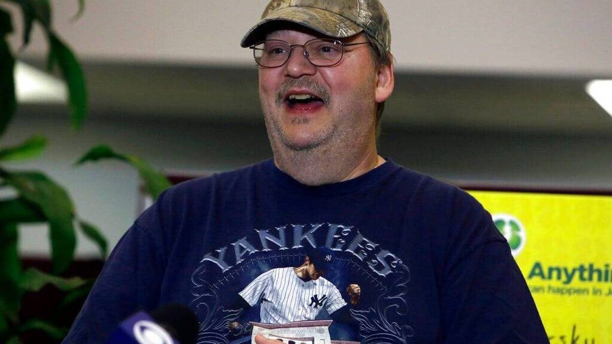 Mike Weirsky speaks during a news conference Thursday, March 7, 2019 in Trenton, NJ. Weirsk