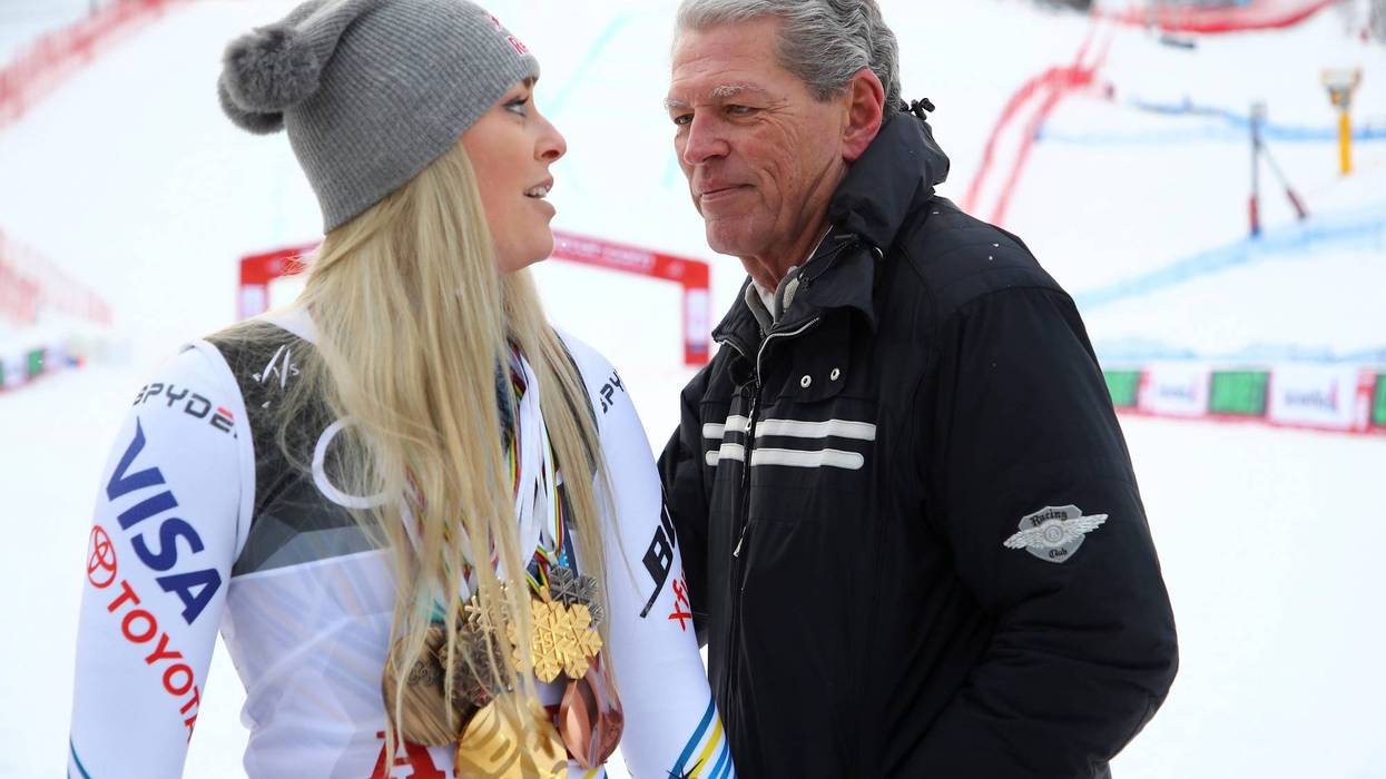 Milan Cortina Olympics Alpine Skiing Vonn's Father