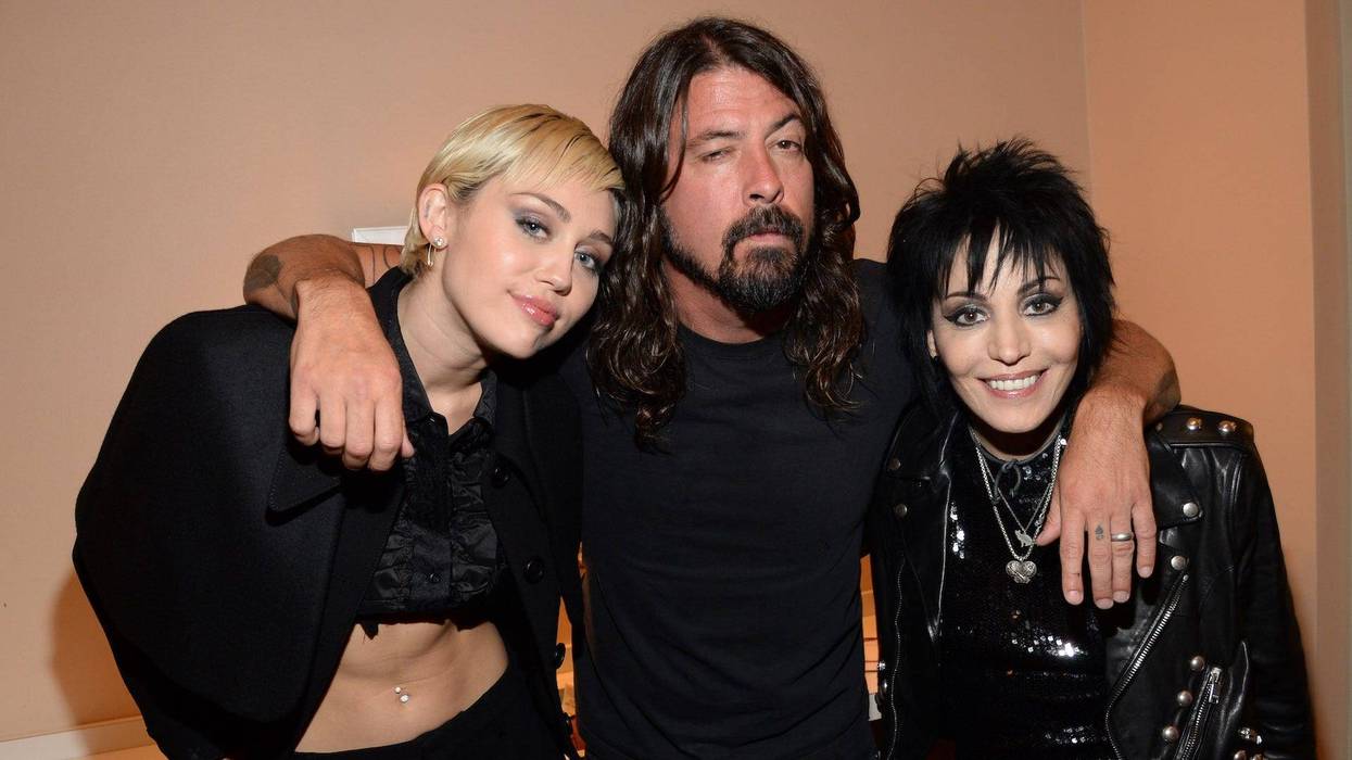 Miley Cyrus, Dave Grohl, Joan Jett