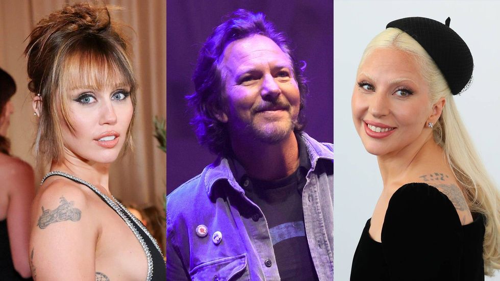 Miley Cyrus, Eddie Vedder, Lady Gaga, and more celebrating 'SNL' at 50th anniversary concert