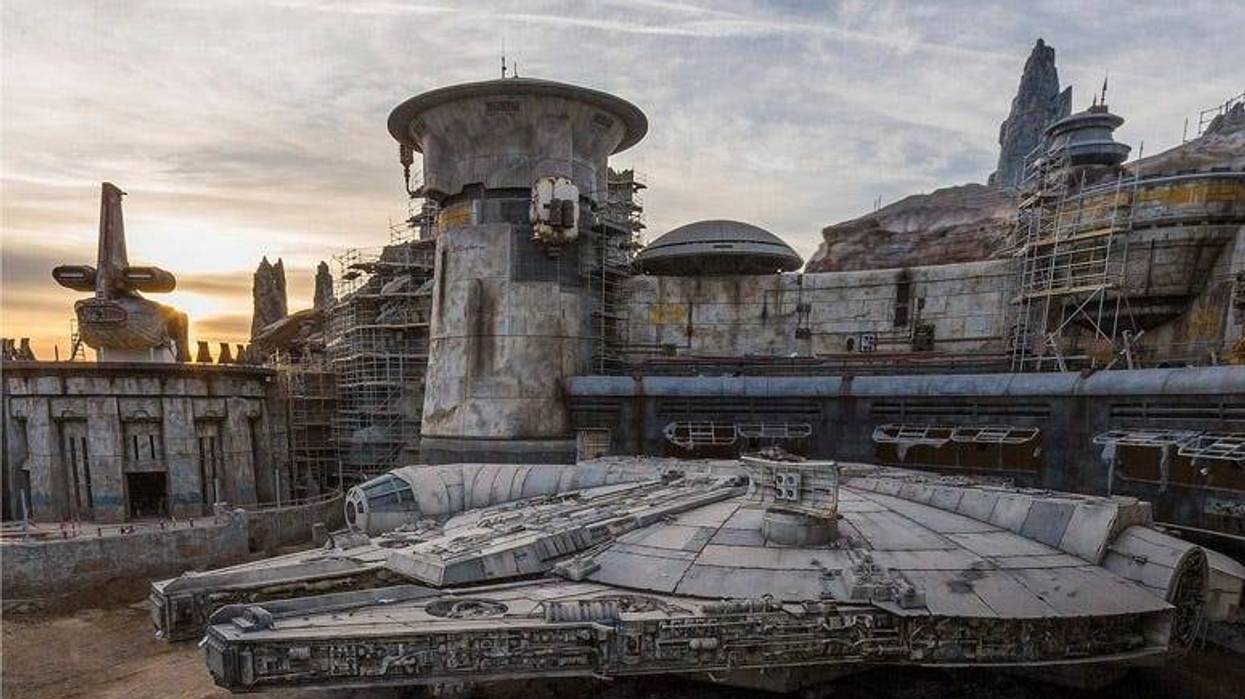 Millennium Falcon at 'Star Wars: Galaxy’s Edge' (Photo credit: Disneyland Resort)