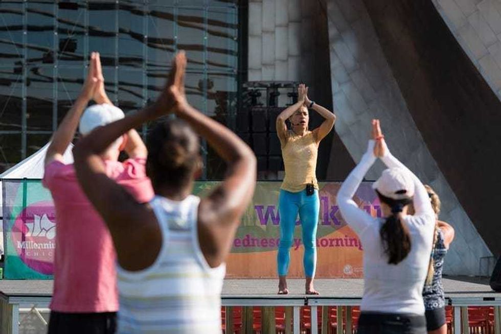 Millennium Park Summer Workouts
