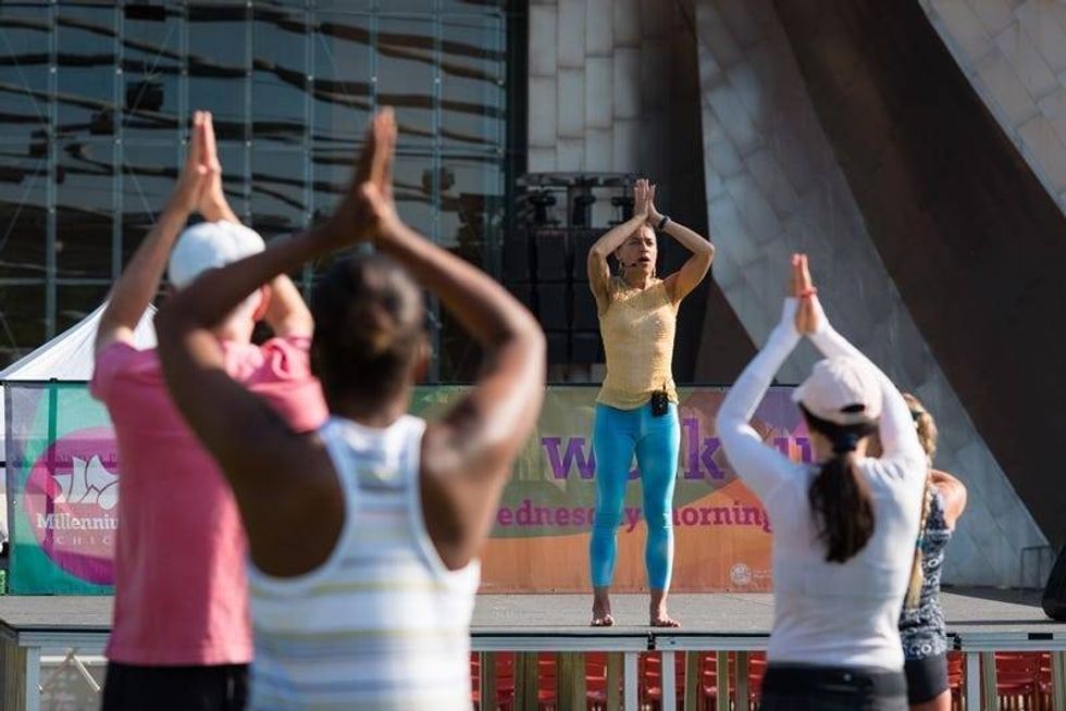 Millennium Park Workouts