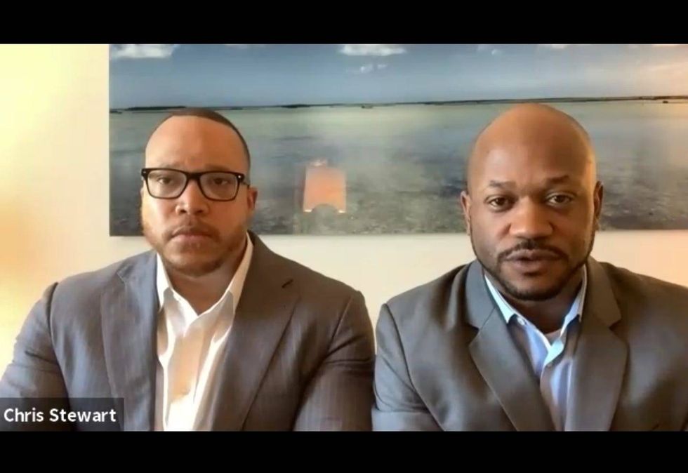 Miller and Stewart are with the Atlanta-based firm Stewart, Miller, Simmons Trial Attorneys.