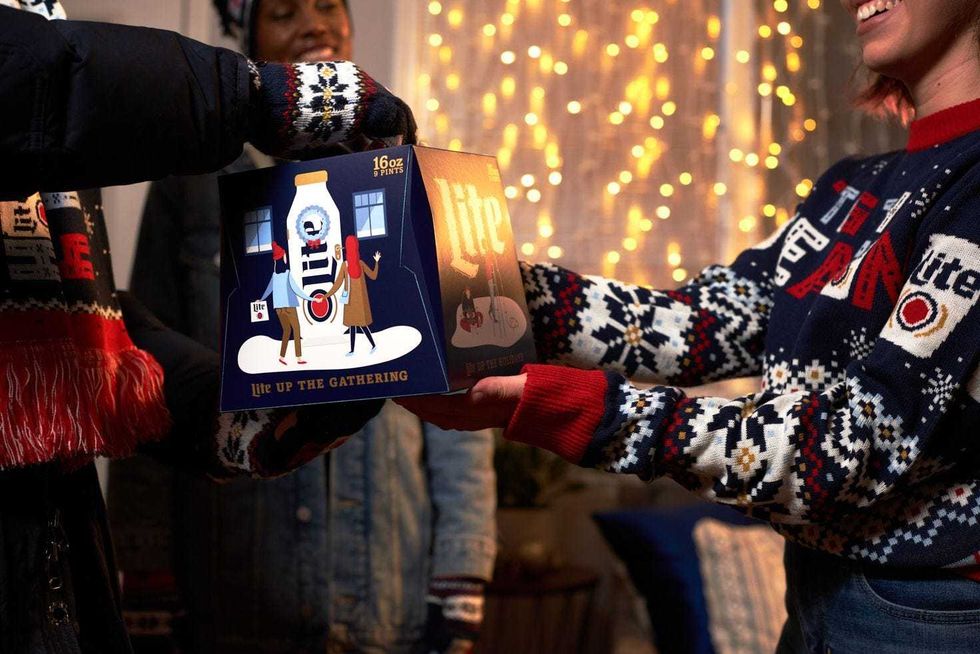 Miller Lite’s ugly sweater knitwear line is returning with a brand new design and a few new items, including brand new inclusive packaging and cans, so you can still celebrate “in style."