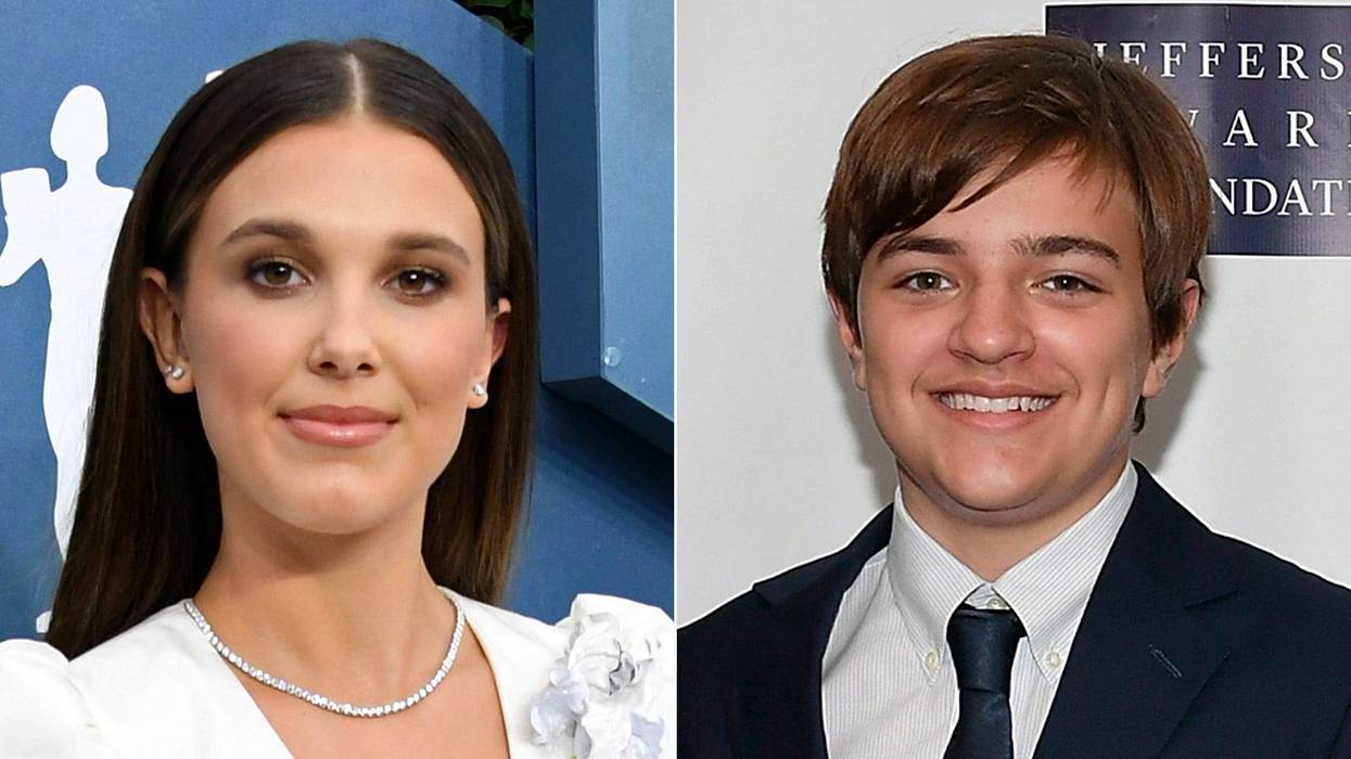 Millie Bobby Brown and Jake Bongiovi