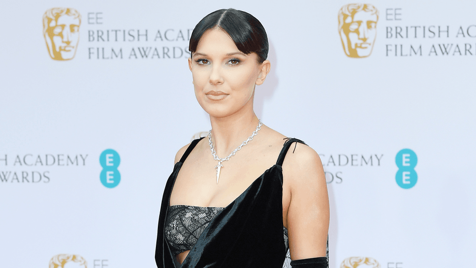 'Stranger Things' star Millie Bobby Brown hits the red carpet with Jon Bon Jovi's son, Jake Bongiovi