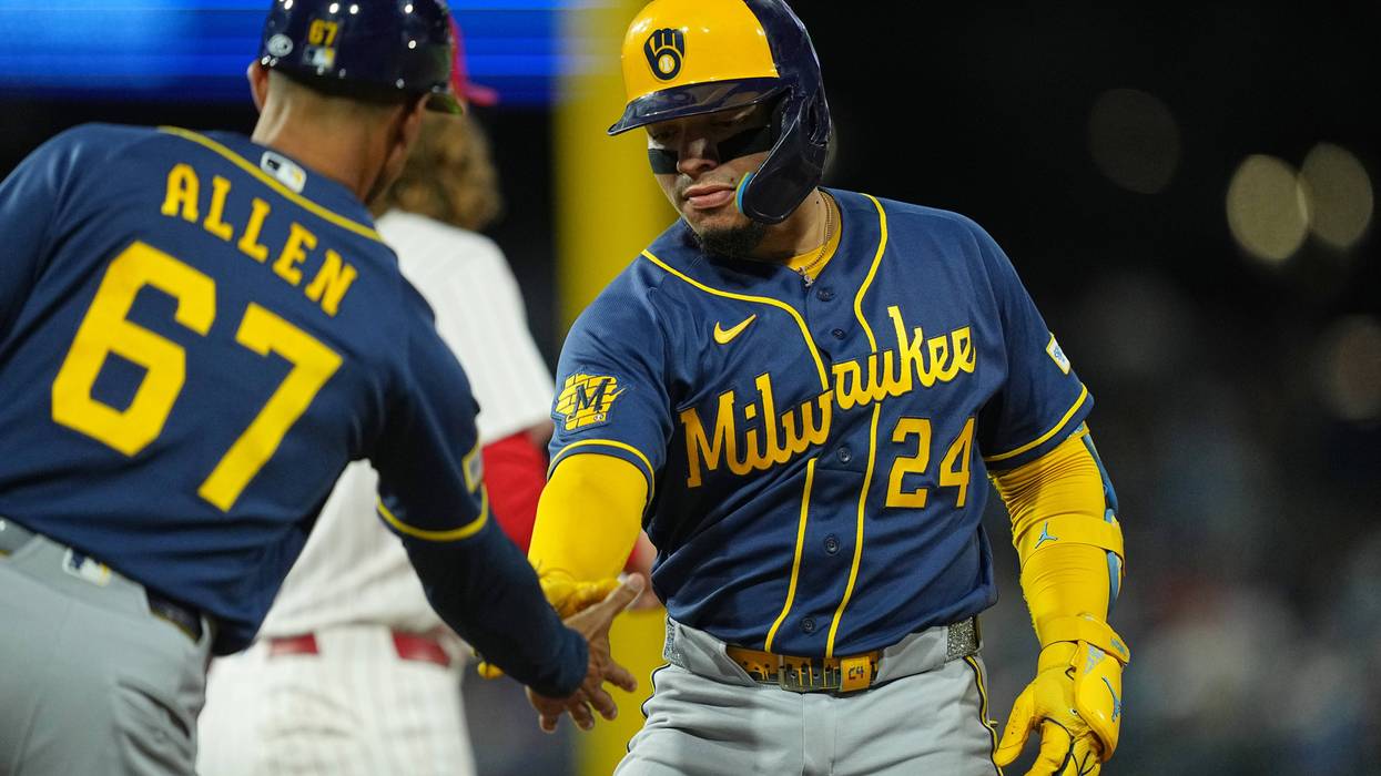 Yelich and Turang homer as Brewers win 99th game and slow Phillies' playoff push