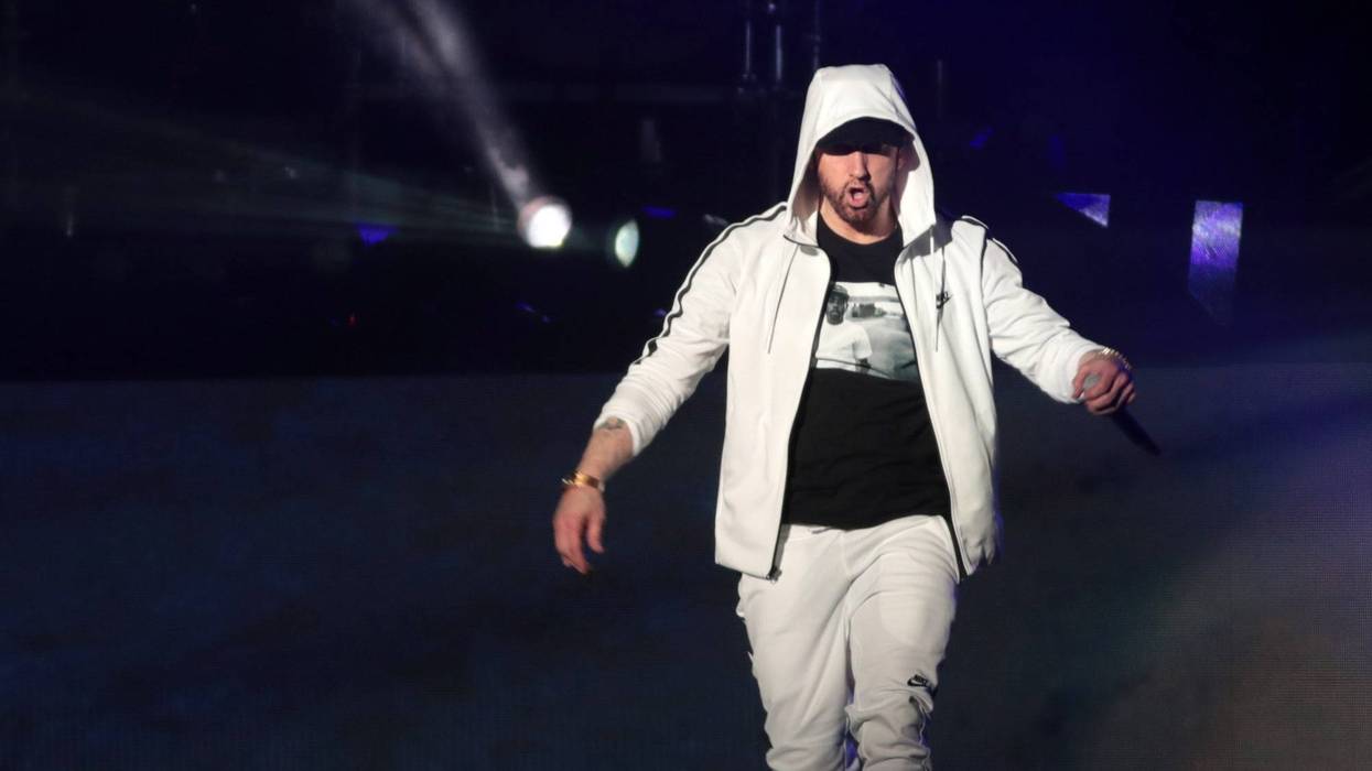 minem performs at the Coachella Valley music and Arts Festival at Empire Polo Club