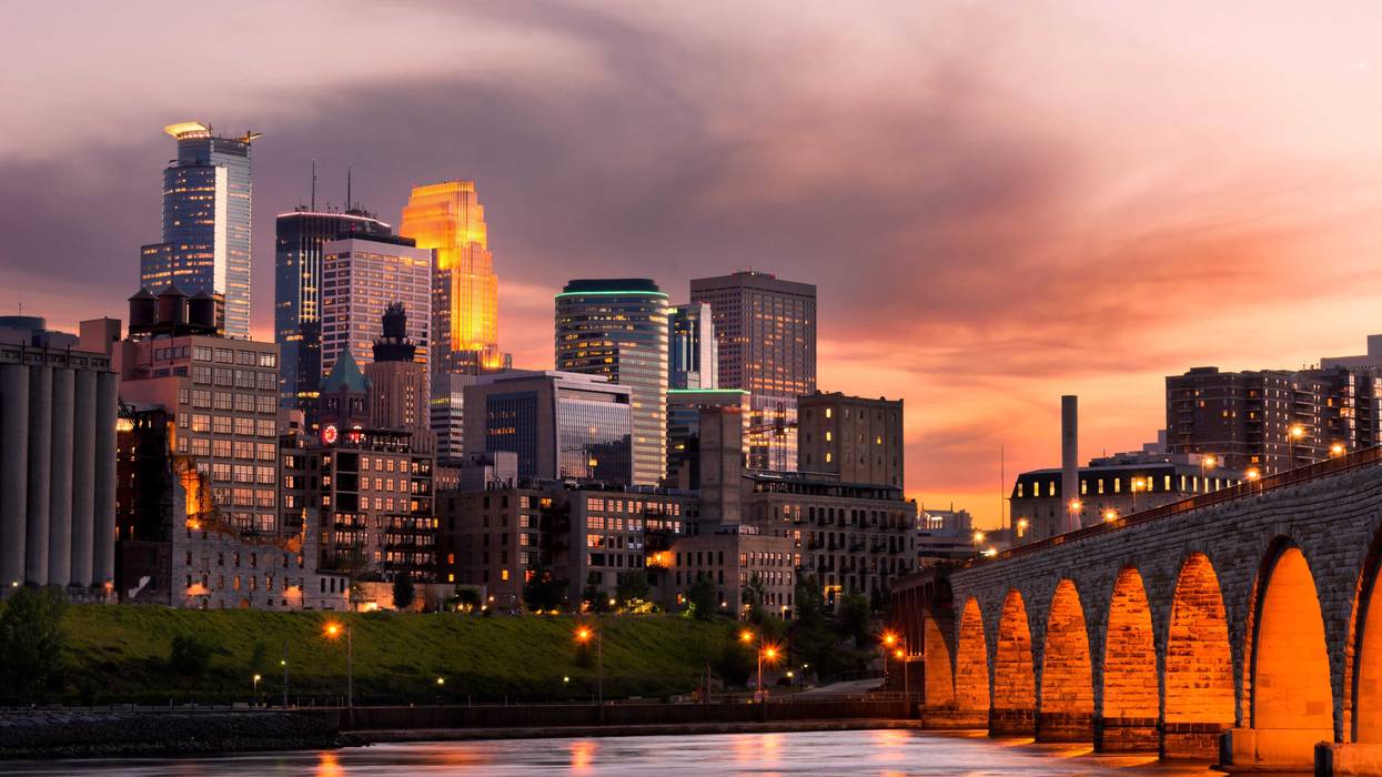 Minneapolis at night