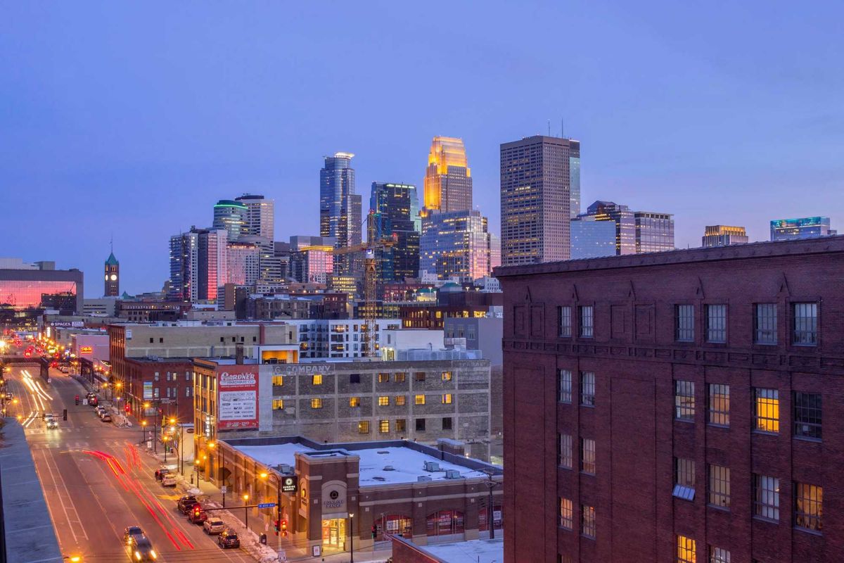 Minneapolis' North Loop neighborhood which will host the new immersive experience "Royalston Square".