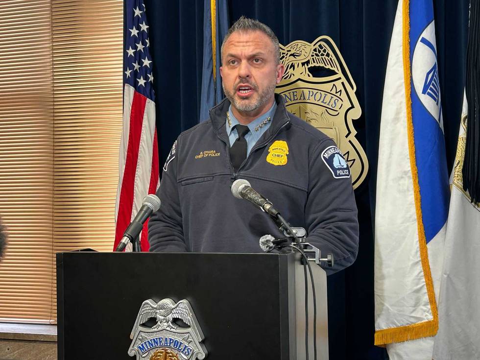 Minneapolis Police Chief Brain O'Hara says the department is zeroing in on officer mental health to help bolster their numbers.