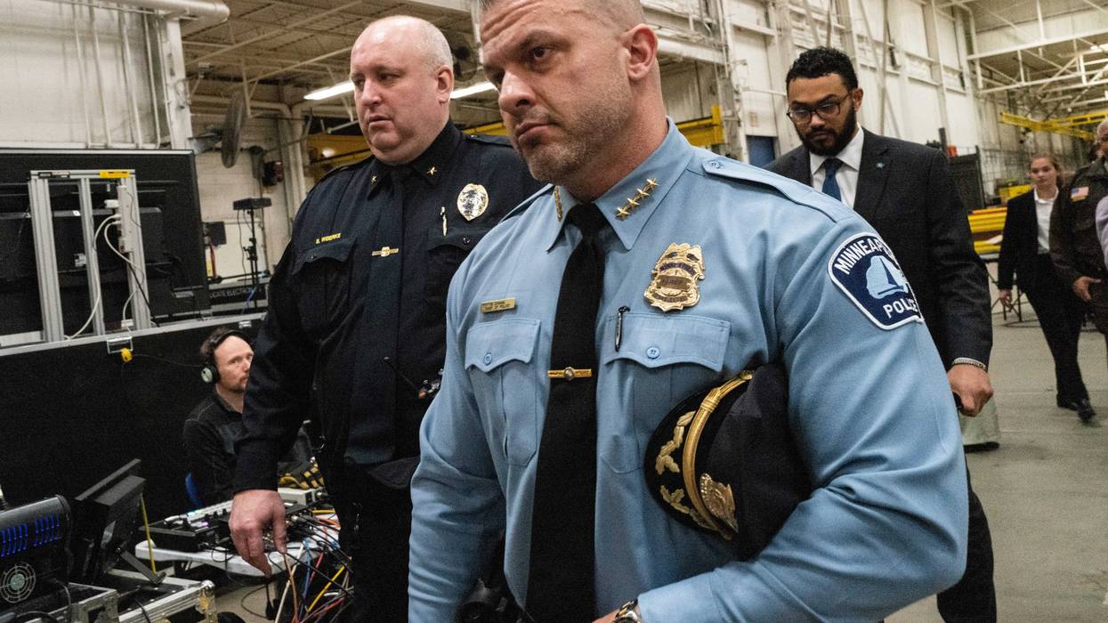 Minneapolis Police Chief Brian O'Hara is criticizing a couple of President Donald Trump's decisions in his first week, including the giving pardons or commutations to the U.S. Capitol's January 6th rioters.