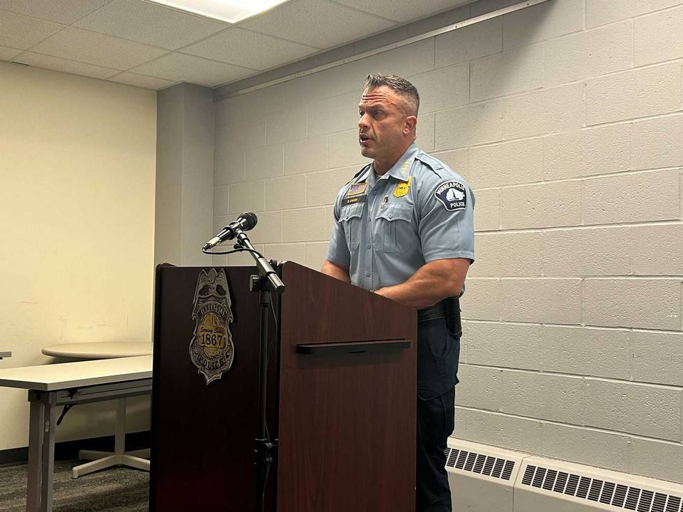 Minneapolis Police Chief Brian O'Hara who has expressed frustration with the juvenile crime in the city, and the difficulty holding them accountable for their crimes.