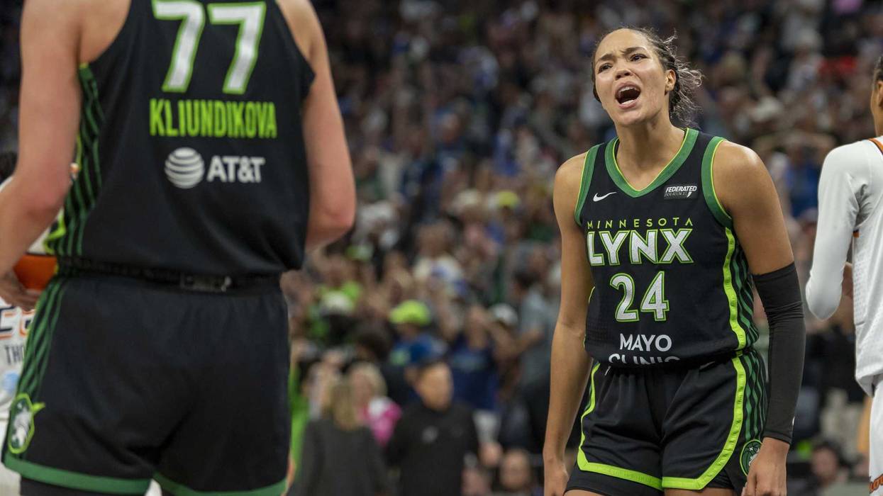 Minnesota Lynx forward Napheesa Collier (24) knows they need to play better - and keep their composure - if they're going to get through the WNBA Playoffs and the Phoenix Mercury.
