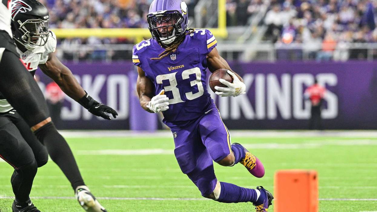 Minnesota Vikings running back Aaron Jones