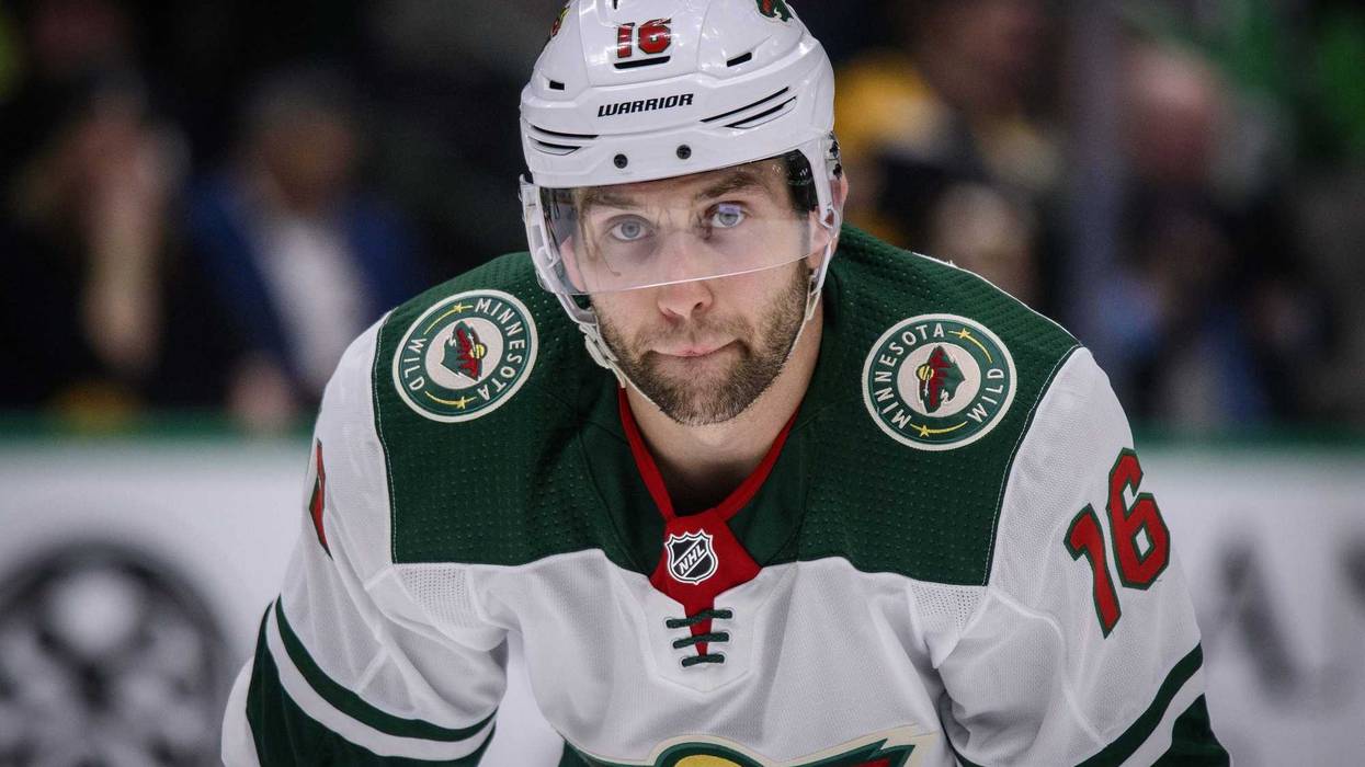 Minnesota Wild left wing Jason Zucker