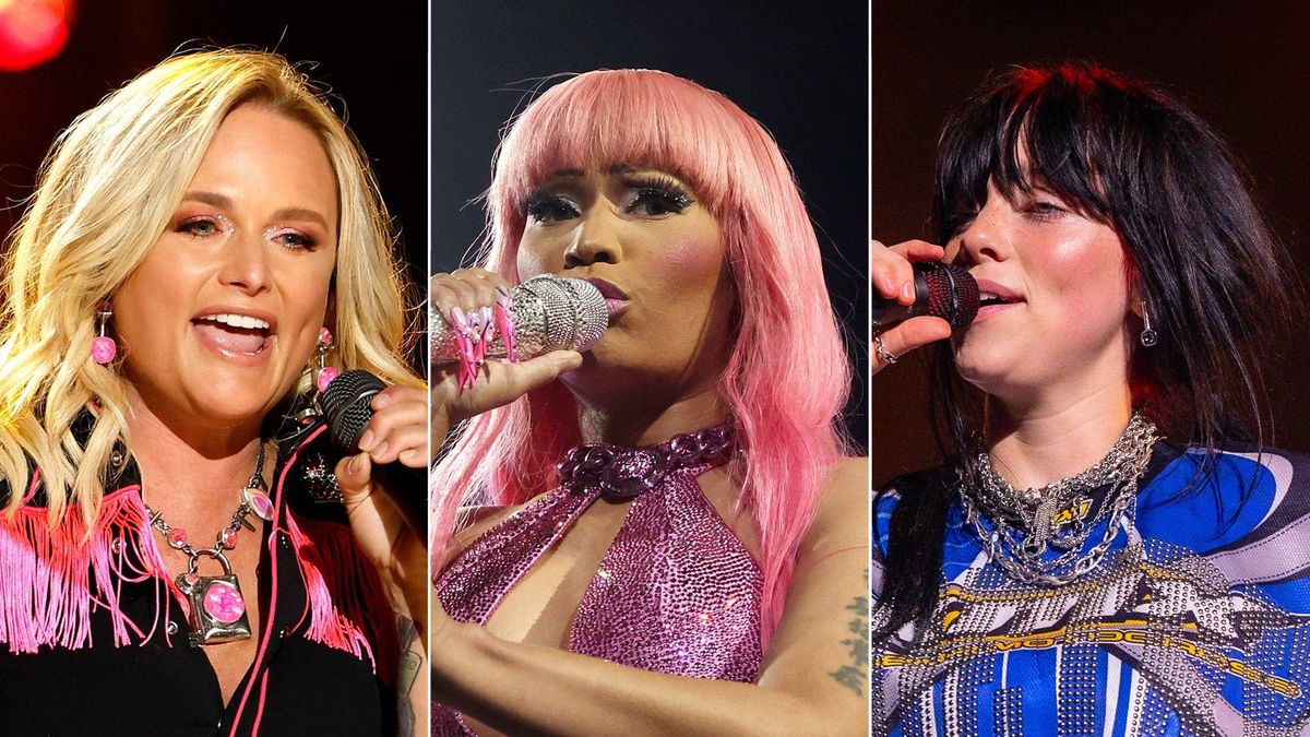 Miranda Lambert, Nicki Minaj, Billie Eilish