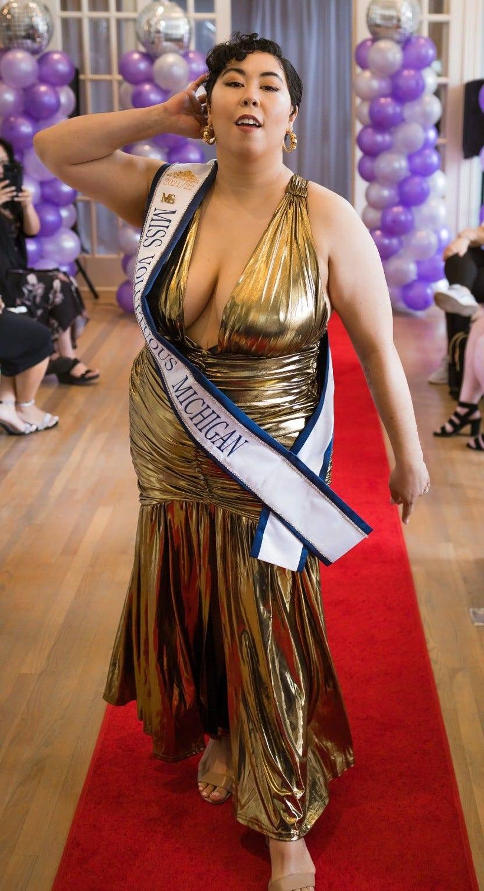 Miss Voluptuous America winner Amanda Sweet knows more than most that the journey to healthy self-esteem can be tough, but since gaining her first pageant title in April, her life has changed and she is now on a journey to help out others.